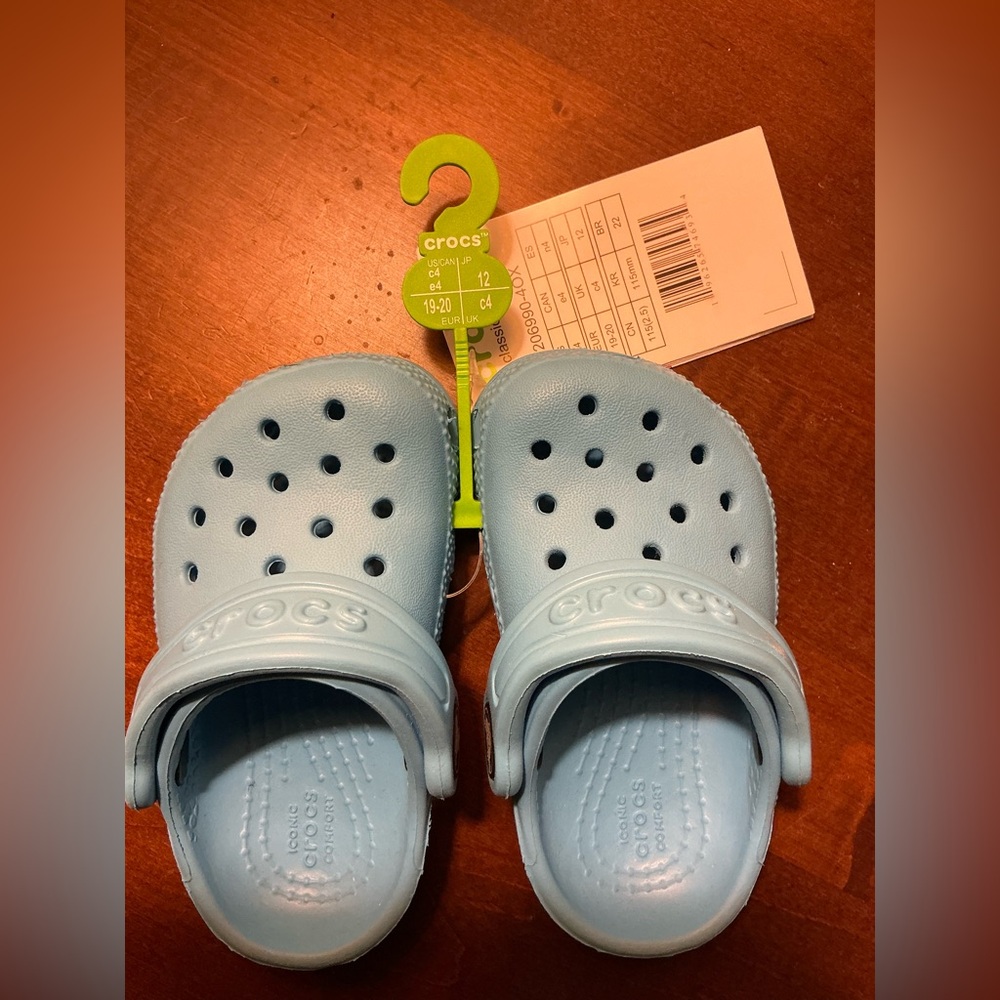 NWT Crocs - Baby Size 4